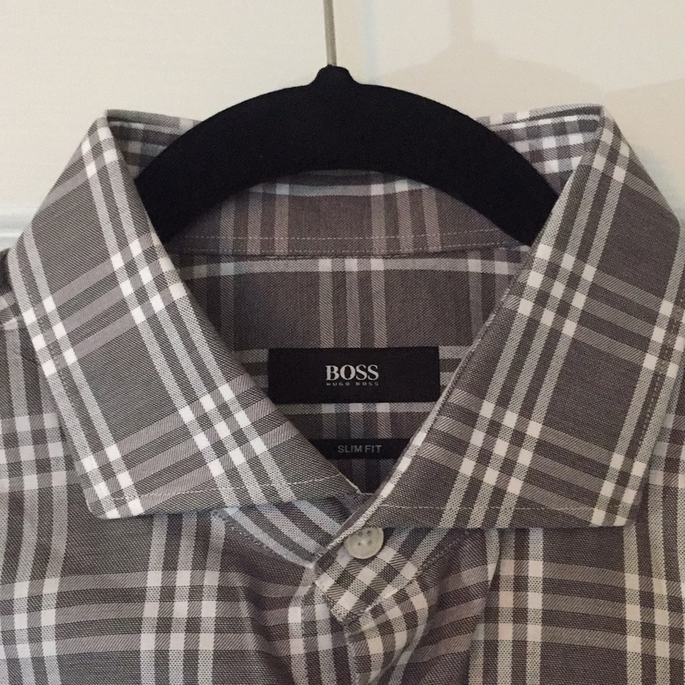Men’s Huge Boss Slim Fit Dress Shirt